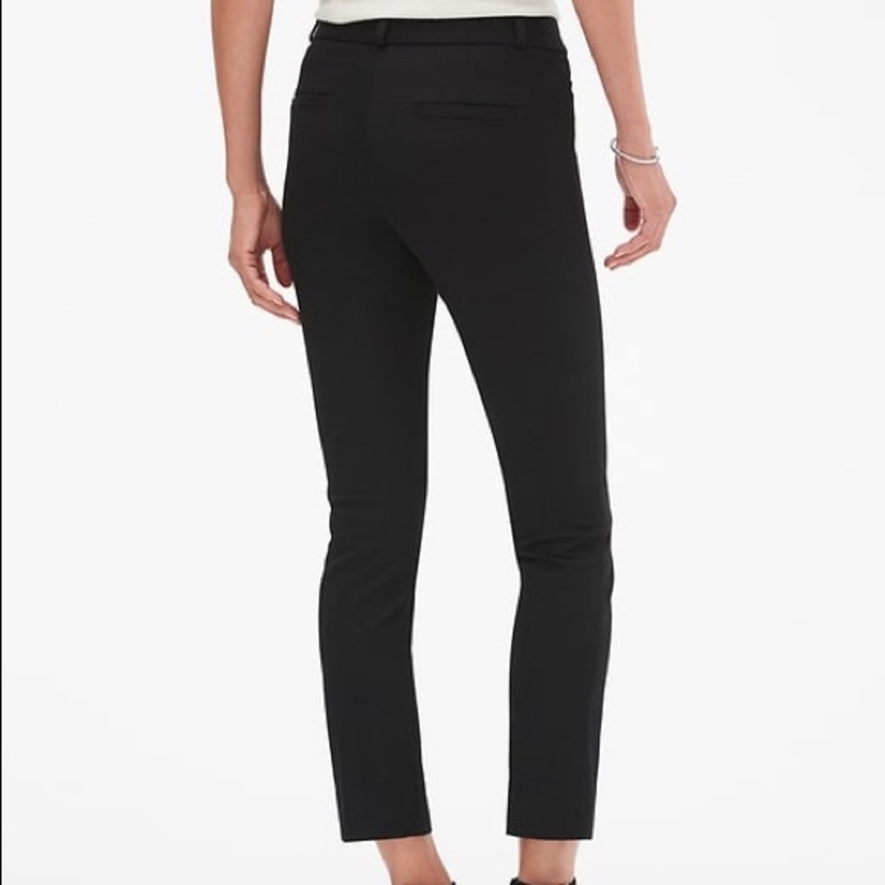 Banana Republic Sloan Skinny-Fit Solid Ankle Pant